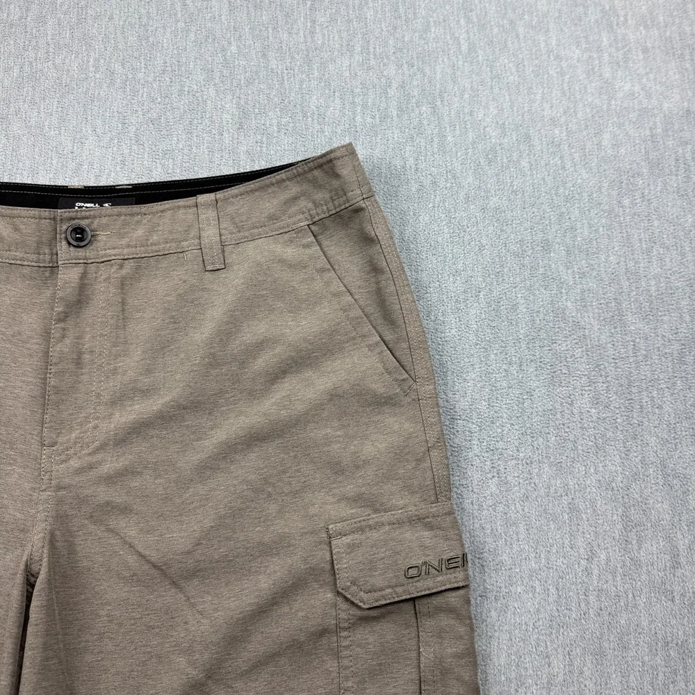 O'Neill Shorts Mens 36 Brown Cargo Hybrid 10